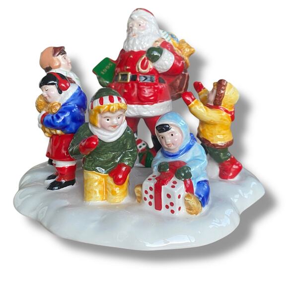 Dept 56 "Santa Comes to Town 1995” Original Snow Village Collection Christmas - Picture 9 of 15